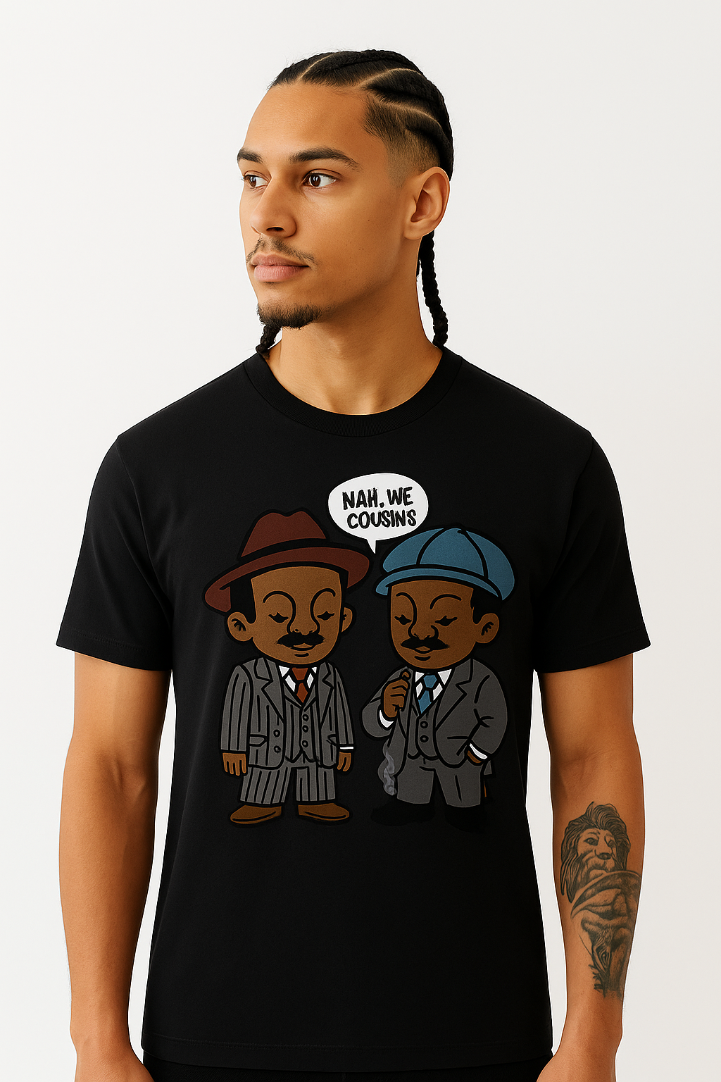 Nah We Cousins _Cruddy Coleman_T-Shirt