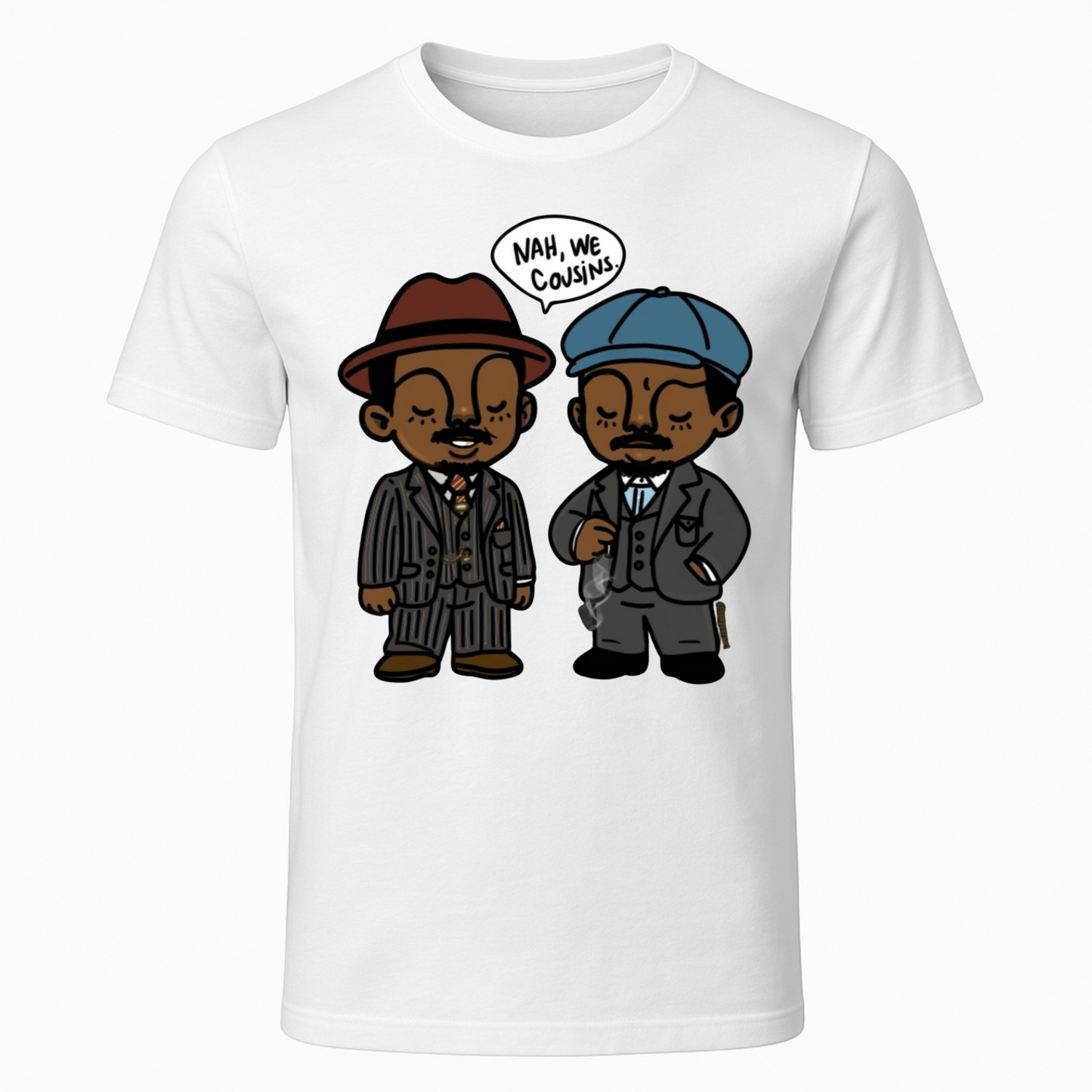 Nah We Cousins _Cruddy Coleman_T-Shirt