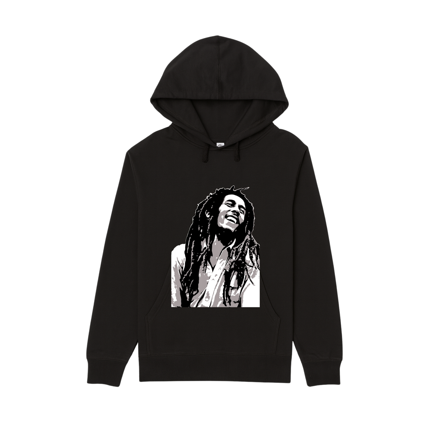 Bob Marley_Blk & Wht_Cruddy Coleman_Hoodie