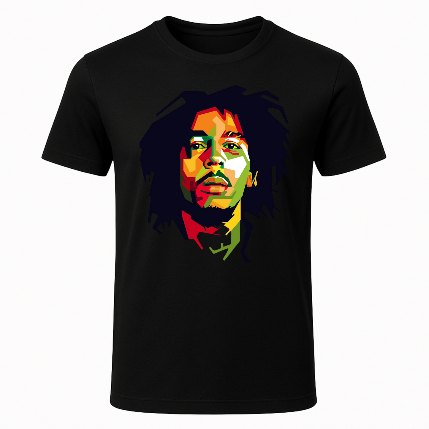 Bob Marley Color_Cruddy Coleman_T-Shirt