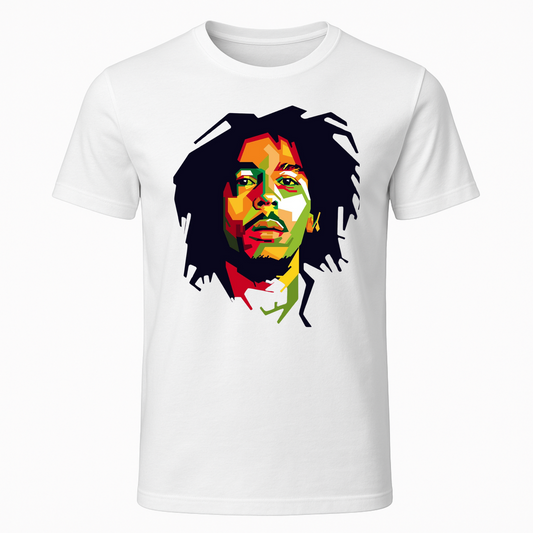 Bob Marley Color_Cruddy Coleman_T-Shirt