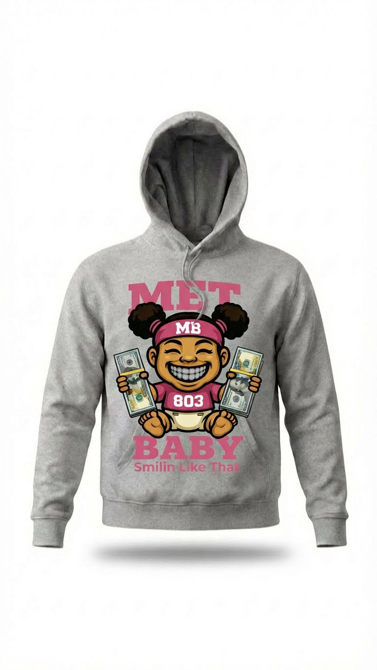 Women_Pink_Met Baby_Cruddy Coleman_Hoodie