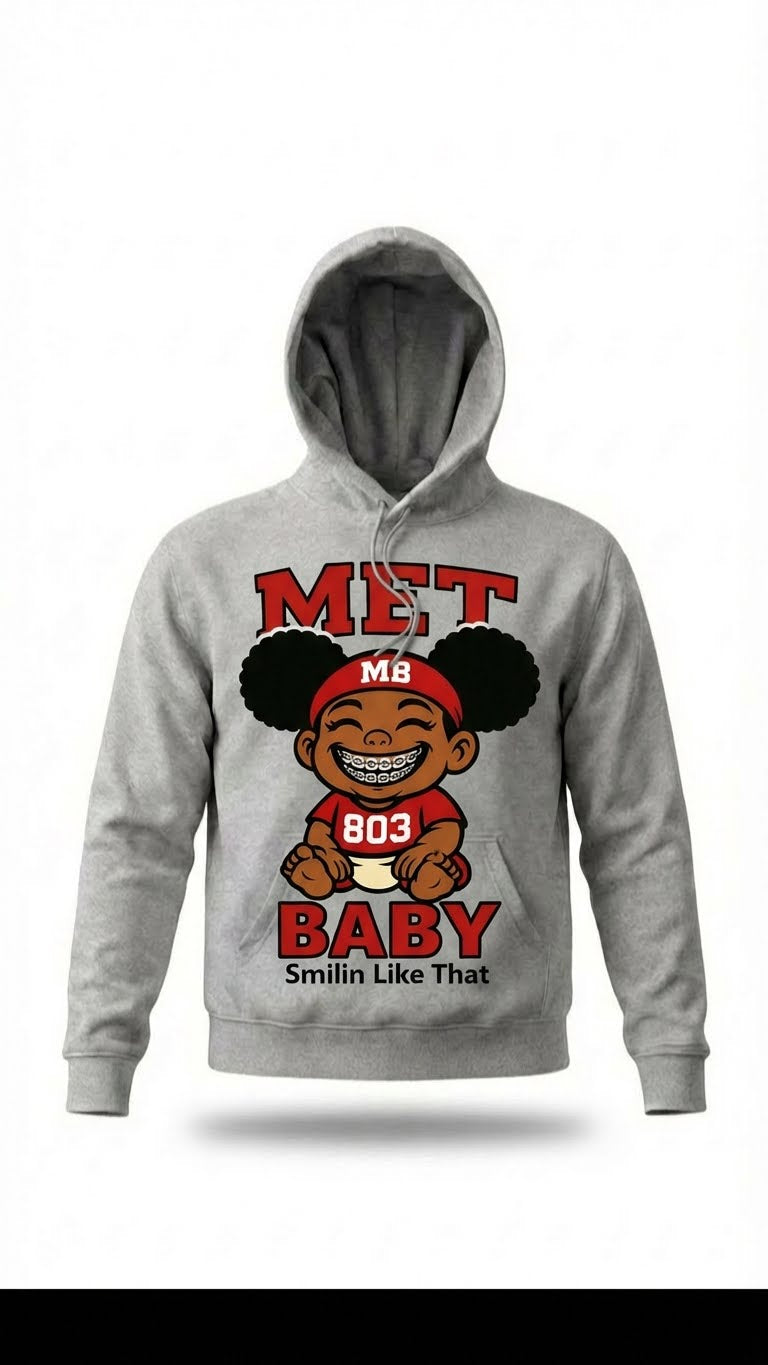Women_Red_Met Baby_with Braces_Cruddy Coleman_Hoodie