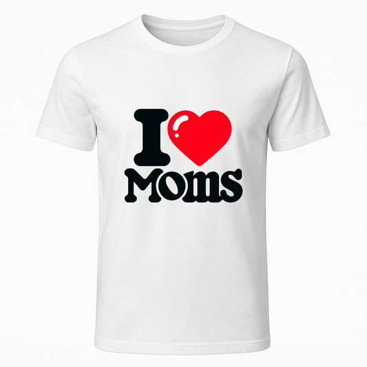 I Love Moms_Cruddy Coleman_T-Shirt