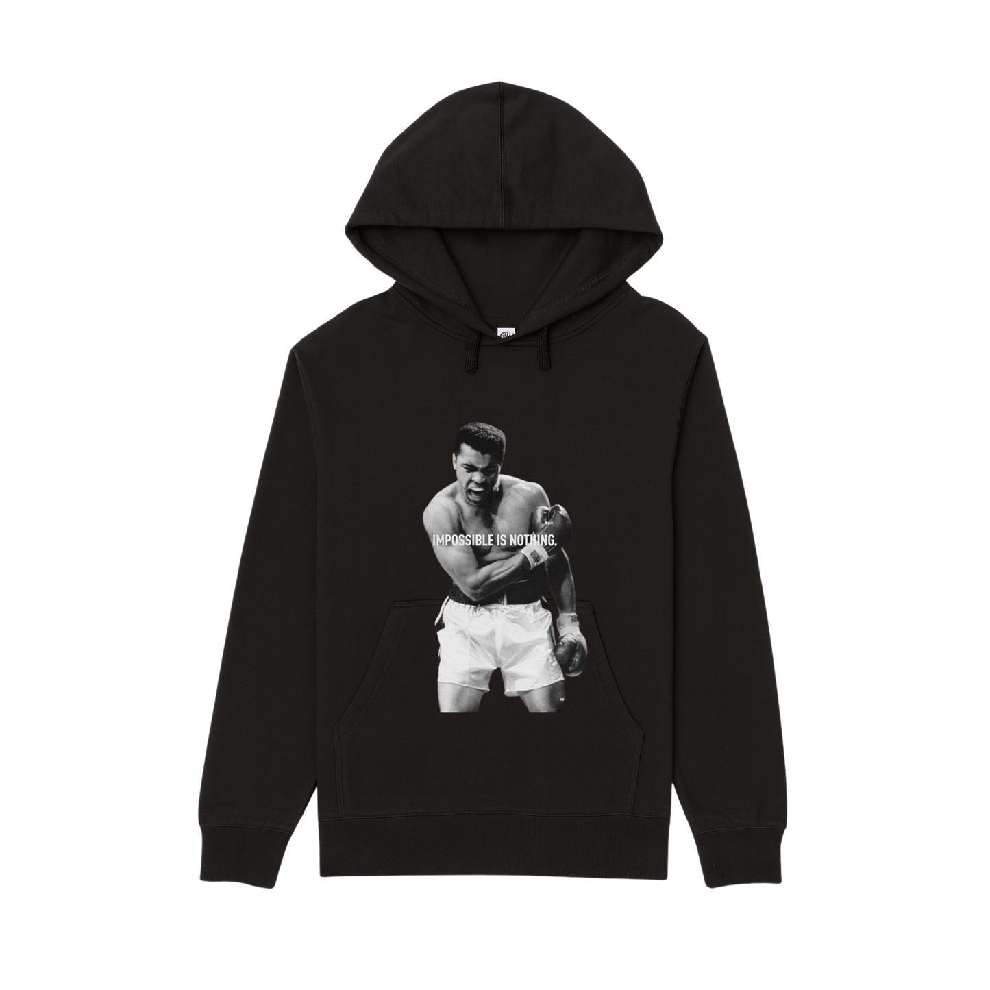 Muhammad Ali_Blk & Wht_Cruddy Coleman_Hoodie