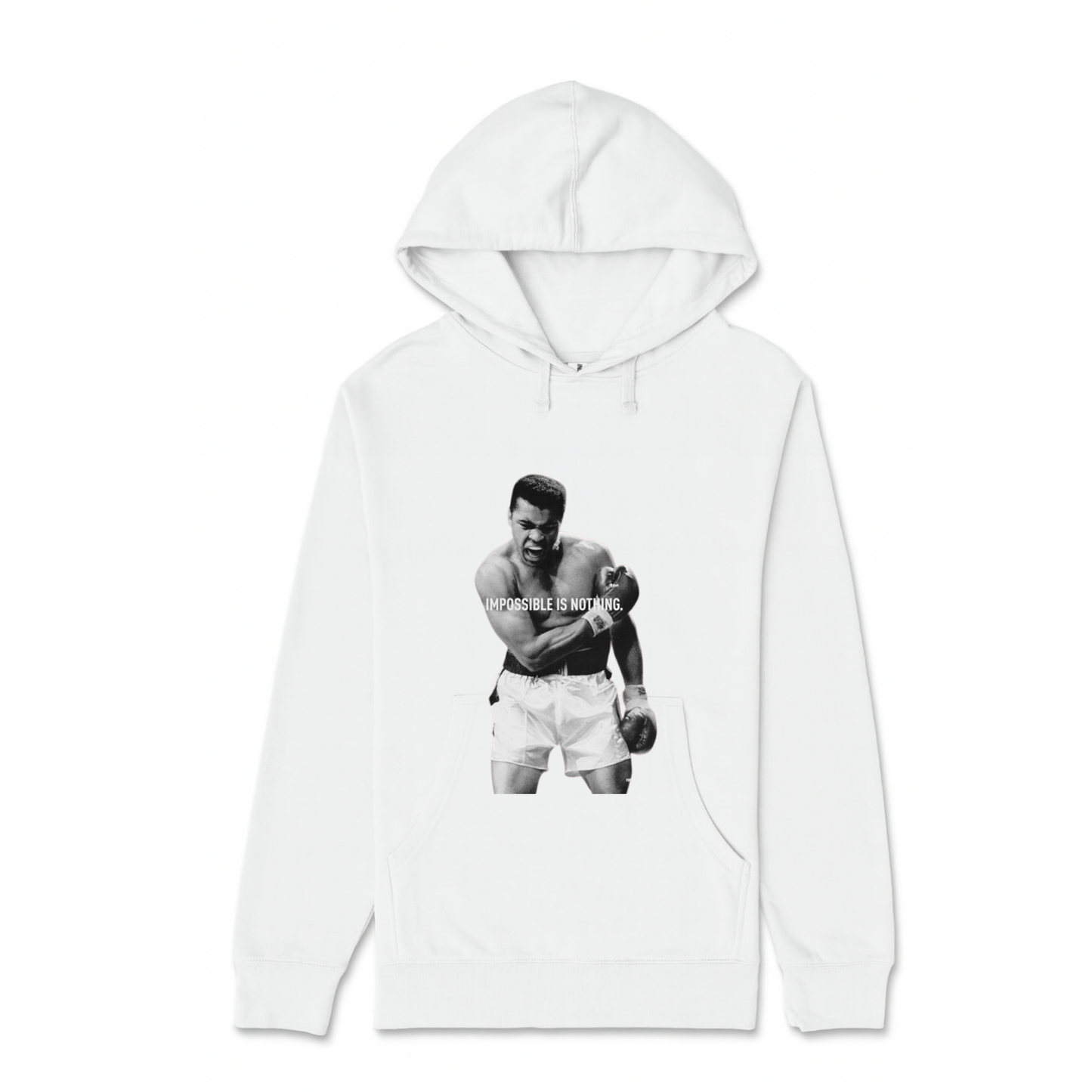Muhammad Ali_Blk & Wht_Cruddy Coleman_Hoodie