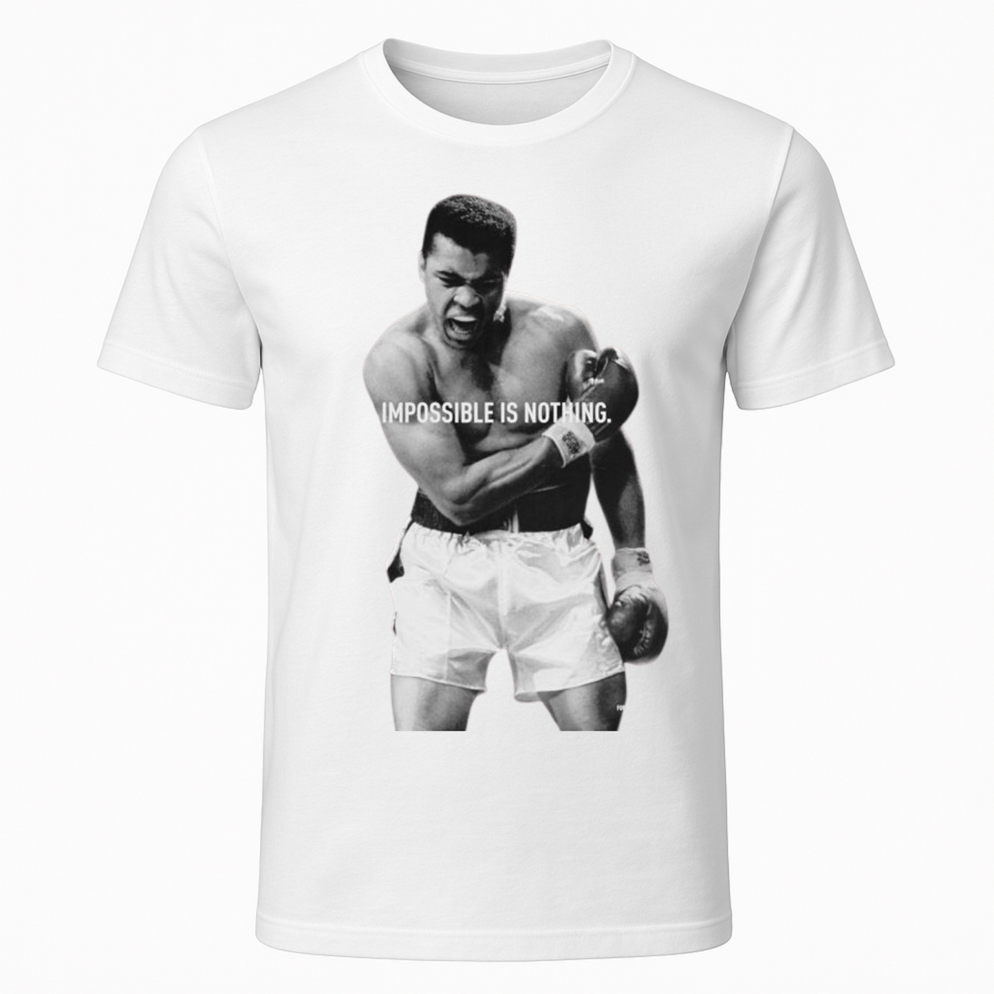 Muhammad Ali Blk & Wht_Cruddy Coleman_T-Shirt