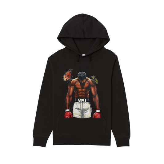 Muhammad Ali_Butterfly_Bee__Cruddy Coleman_Hoodie