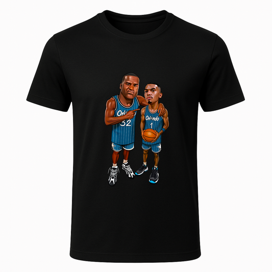 Shaq & Penny _The Mount Rushmore Of_T-Shirt