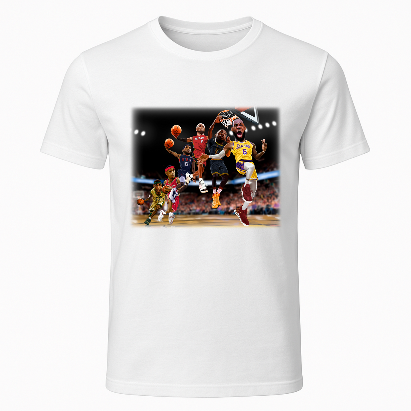 The LeBron Era _The Mount Rushmore Of_T-Shirt