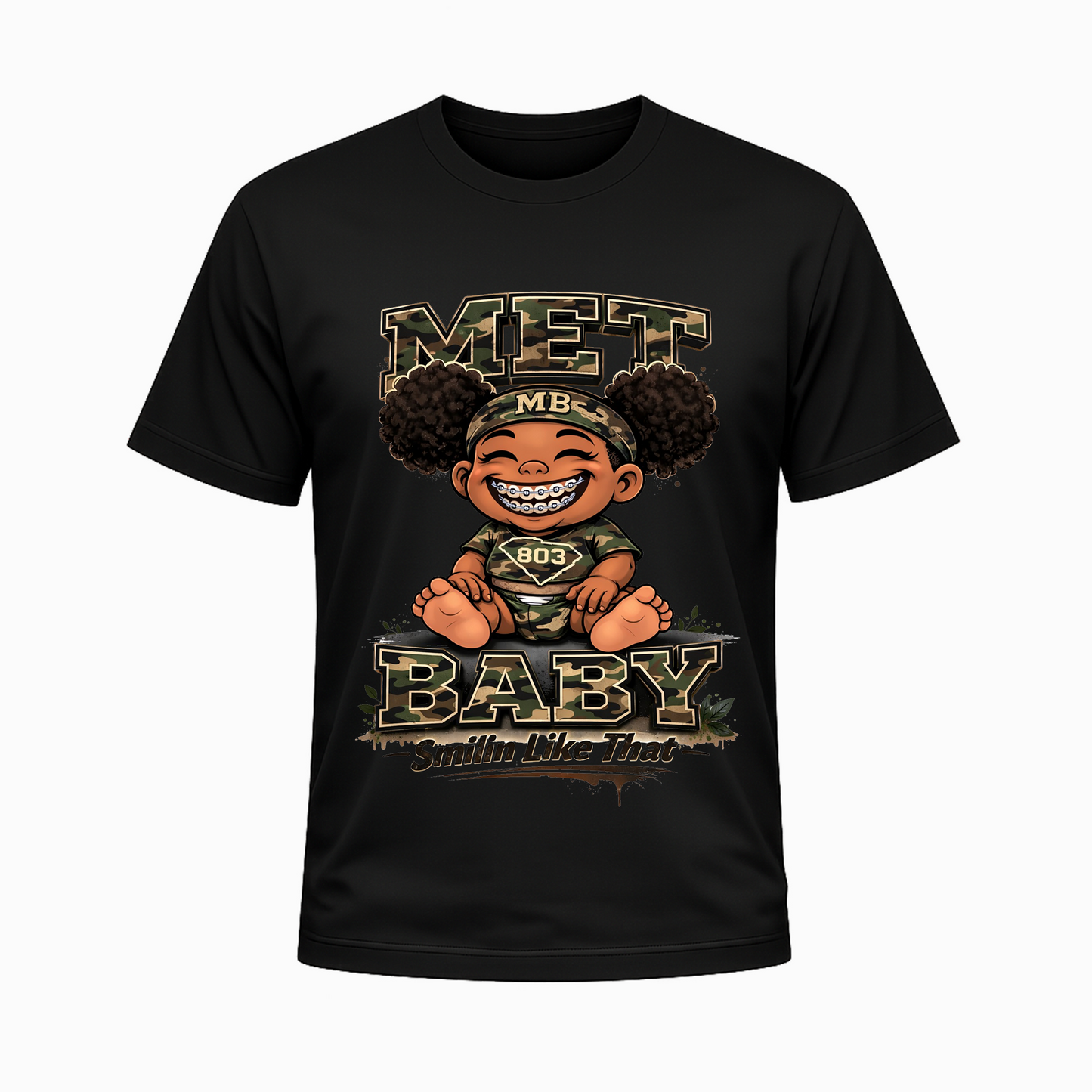 Womens_Army_Met Baby_T-Shirt